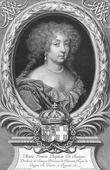 Marie Jeanne Baptiste de Savoie-Nemours par Robert Nanteuil - 1678